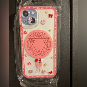 Pink Zodiac iPhone 13 case